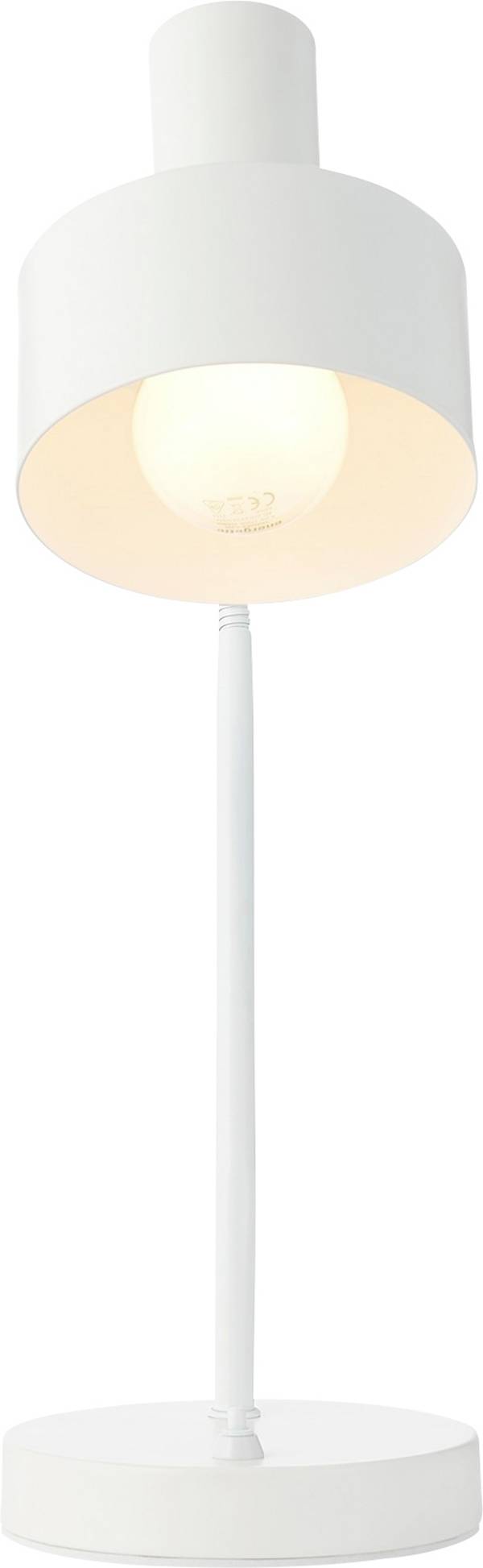 Nordlux Matis Tischlampe Metall Weiß | Geeignet für E27