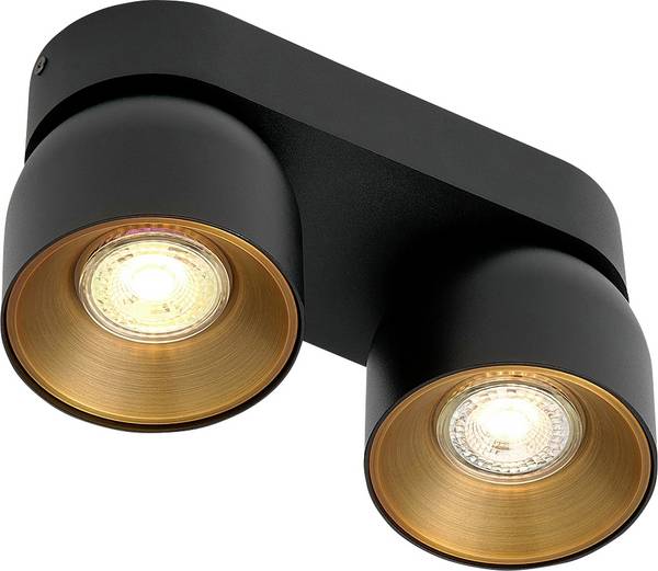Nordlux Pitcher 2310410103 Deckenleuchte  GU10   Schwarz