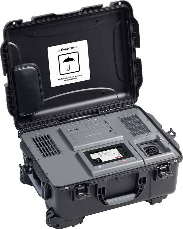 Fluke FLK-FEV500/CCS2 PRO Analysator für E-Ladestation 10 A Anzahl Anschlüsse 1 2 kW