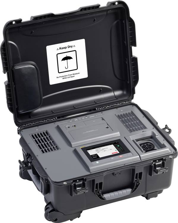 Fluke FLK-FEV500/CCS2 Analysator für E-Ladestation Typ 2 10 A Anzahl Anschlüsse 1 2 kW
