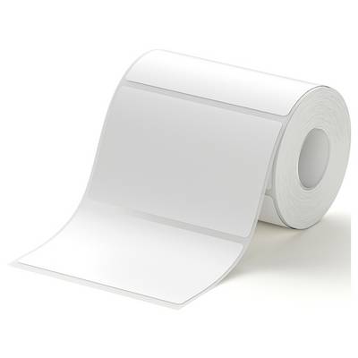 NIIMBOT Etiketten Rolle 50 mm x 0.08 m Weiß 145 St. 1EA03760002 Universal-Etiketten-0