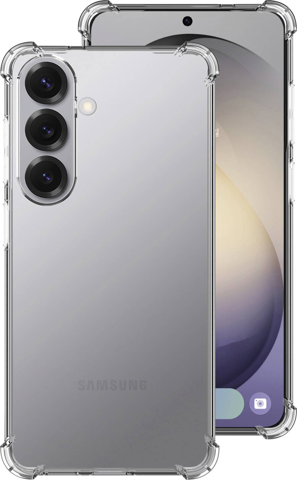 Samsung Backcover Samsung Galaxy S26 Transparent Induktives Laden GP-FPS942AEFTW