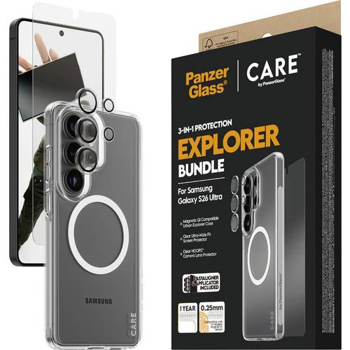 PanzerGlass PANZERGLASS - CARE by 3-in-1 Galaxy S Ultra 2026 Displayschutzglas Samsung Galaxy S26 Ultra 1 St. CR46018