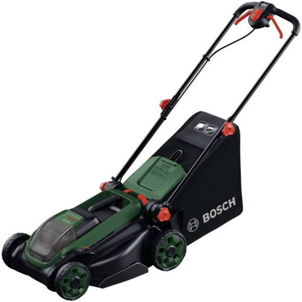 Bosch Home and Garden ROTAK18V2-38 Akku Akku-Rasenmäher   Mulchfunktion   Schnittbreite (max.) 38 cm
