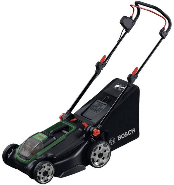 Bosch Home and Garden ROTAK18V2-43 Akku Akku-Rasenmäher mit Schnitthöhenverstellung Schnittbreite (max.) 43 cm