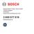 Robert Bosch Elektrowerkzeuge GmbH, 70538 Stuttgart, Deutschland mit Kontaktinformationen: Telefon „2 608 577 616", Website „www.bosch-professional.com".