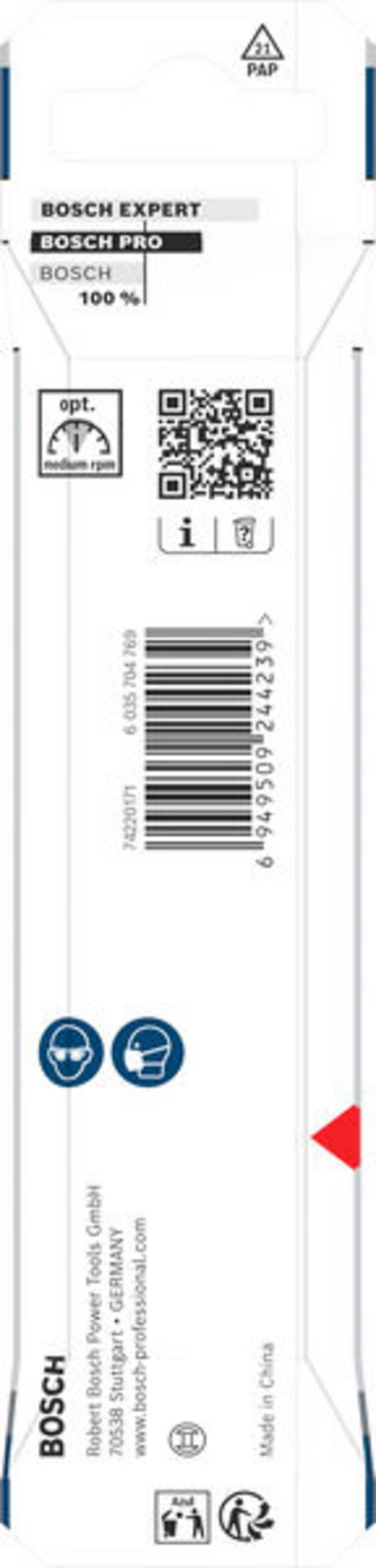 Bosch Accessories 2608577712 Holz-Spiralbohrer   Gesamtlänge 120 mm  1 St.