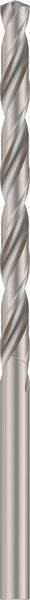 Ein Metallbohrer mit spiralförmigem Rillendesign, der zum Schneiden oder Bohren in Materialien verwendet wird.