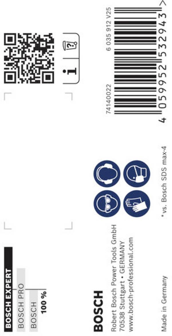 Bosch Accessories 2608900220 2608900220 Vollhartmetall Hammerbohrer 17 mm Gesamtlänge 540 mm SDS-Max 1 St.