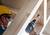 Ein Bohrer mit einem blauen Spatenaufsatz, auf dem „25" gekennzeichnet ist, wird in Nahaufnahme gezeigt und zeigt seine Größe sowie seine Eignung für Holzbearbeitungs- oder Bohraufgaben.