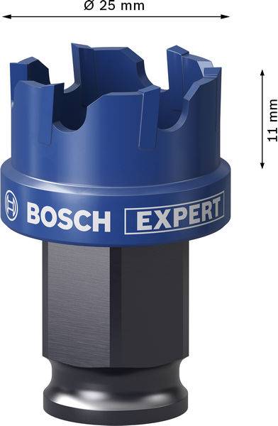 Bosch Accessories 2608901955 2608901955 Lochsäge 25 mm 1 St.-1
