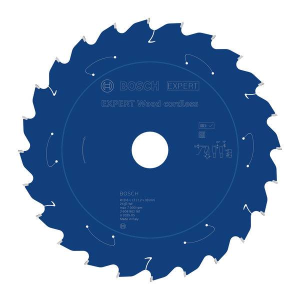 Bosch Accessories 2608902161 2608902161 Kreissägeblatt 216 x 30.0 x 1.2 mm Zähneanzahl: 24 1 St.-2