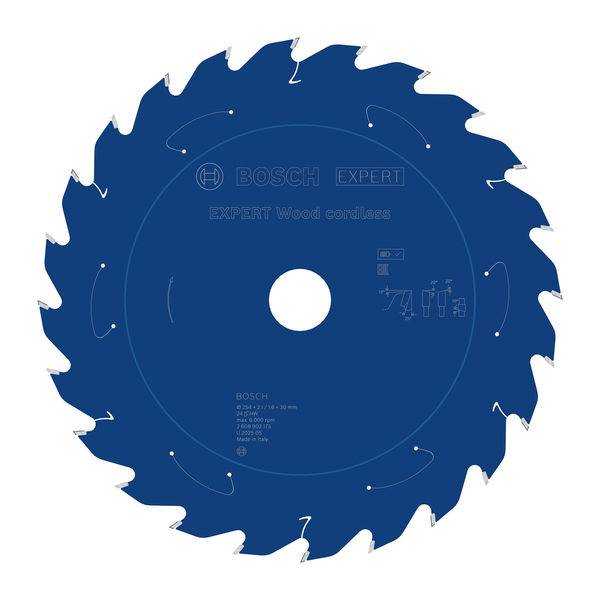 Bosch Accessories 2608902175 2608902175 Kreissägeblatt 254 x 30.0 x 1.6 mm Zähneanzahl: 24 1 St.-2