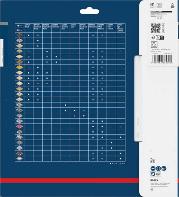 Bosch Accessories 2608902242 2608902242 Kreissägeblatt 254 x 25.4 x 1.8 mm Zähneanzahl: 60 1 St.