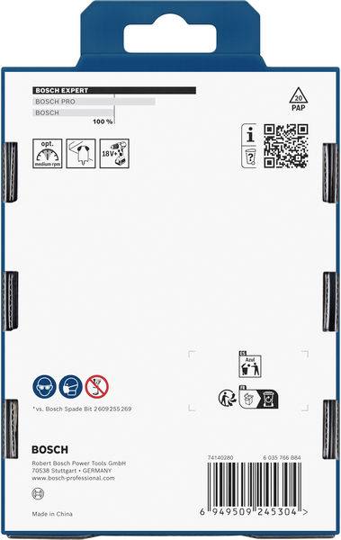 Bosch Accessories 2608902107 2608902107 Flachfräsbohrer-Set 3 St.