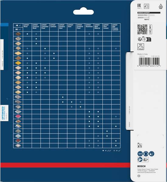 Bosch Accessories 2608902124 2608902124 Kreissägeblatt Zähneanzahl: 66 1 St.