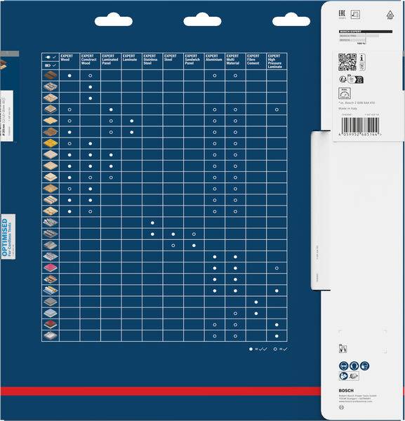 Bosch Accessories 2608902186 2608902186 Kreissägeblatt Zähneanzahl: 60 1 St.