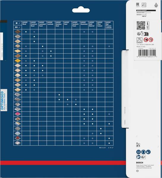 Bosch Accessories 2608902203 2608902203 Kreissägeblatt Zähneanzahl: 6 1 St.-0