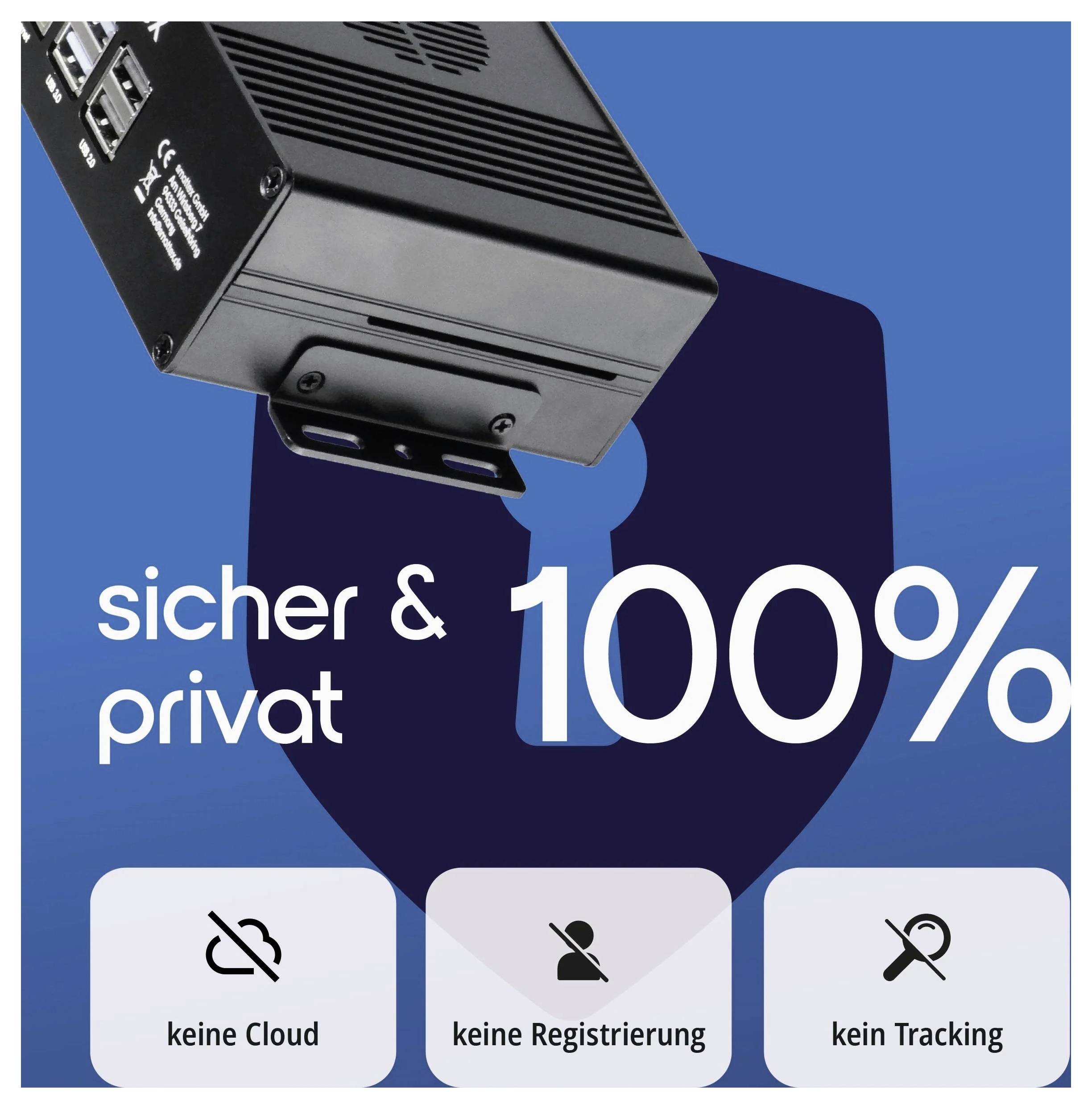 Smattex Raspberry Pi® 4 B 8 GB inkl. Gehäuse, inkl. Netzteil, inkl. Kühlkörper, inkl. Noobs OS-9