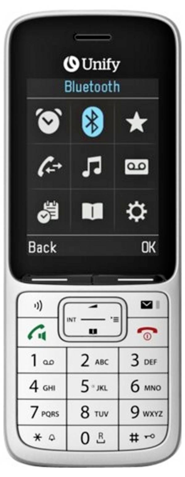 Mitel OpenScape DECT Phone SL6 Schnurloses Erweiterungshandgerät Grau