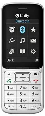Mitel OpenScape DECT Phone SL6 Schnurloses Erweiterungshandgerät Grau