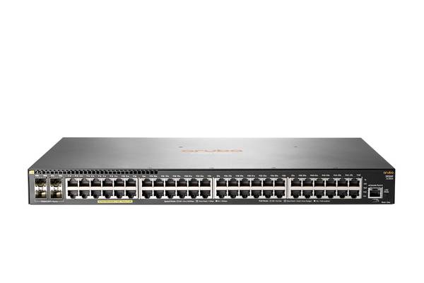HPE Aruba 2930F 48G PoE+ 4SFP+ - Switch - L3 - managed - 48 x 10/100/1000 (PoE+)