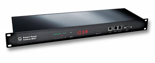 GUDE 8031-3 Expert Power Control 8x Schutzkontakt, 2 Sensorports