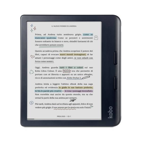 Kobo Libra Colour - eBook-Reader - 32 GB - 17.8 cm (7"")