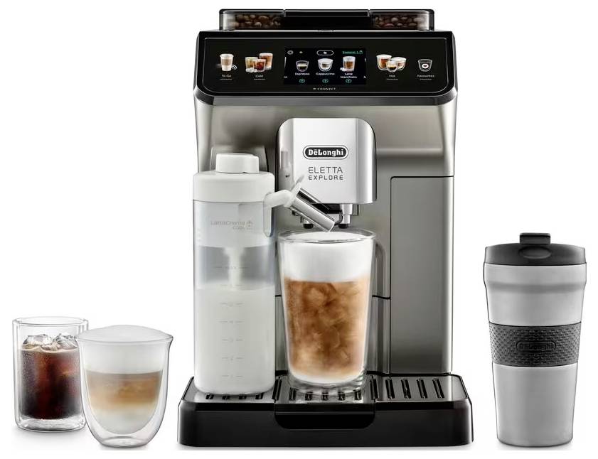 DE LONGHI - De'Longhi Eletta Explore ECAM450.86.T - Automatische Kaffeemaschine mit Milchaufschäumer-6