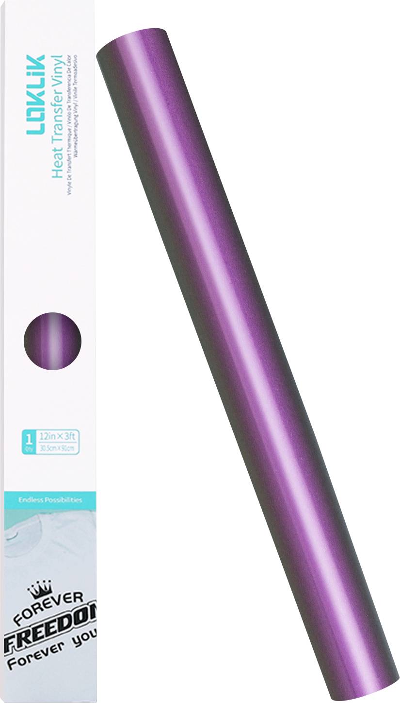 Loklik Plotterfolie Chamäleon Grün bis Lila 30.5 x 90 cm Folie Lila SG-HTV-1567-US-L-B2B