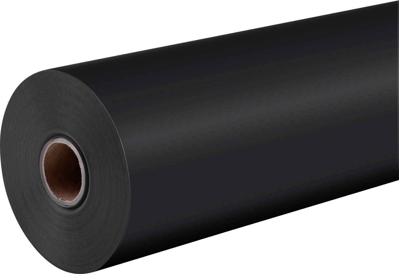Loklik Permanent Klebefolie Vinyl Matt 30.5 x 180 cm Folie Schwarz-0
