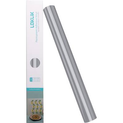 Eine Rolle durchsichtige Klebfolie neben ihrer Verpackung, gekennzeichnet mit „Laminex Permanent Adhesive Laminate", geeignet für die Verwendung im Innenbereich.