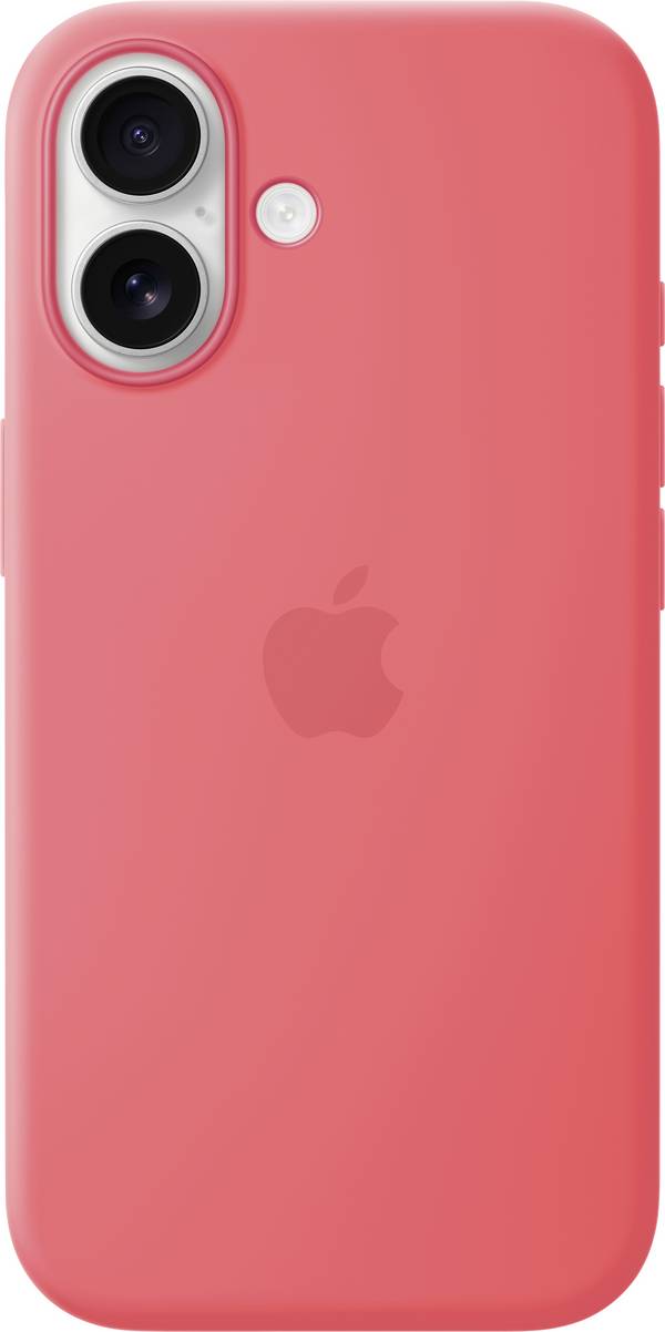 Apple Silicone Case iPhone 17 Guavepink MagSafe kompatibel MHVQ4ZM/A