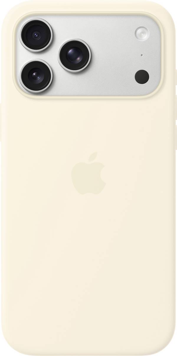 Apple Silicone Case iPhone 17 Pro Max Vanille MagSafe kompatibel MHW54ZM/A