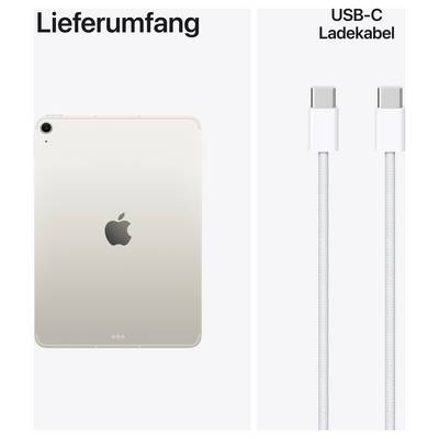 'Lieferumfang': Bild eines Tablets und eines USB-C-Ladekabels.