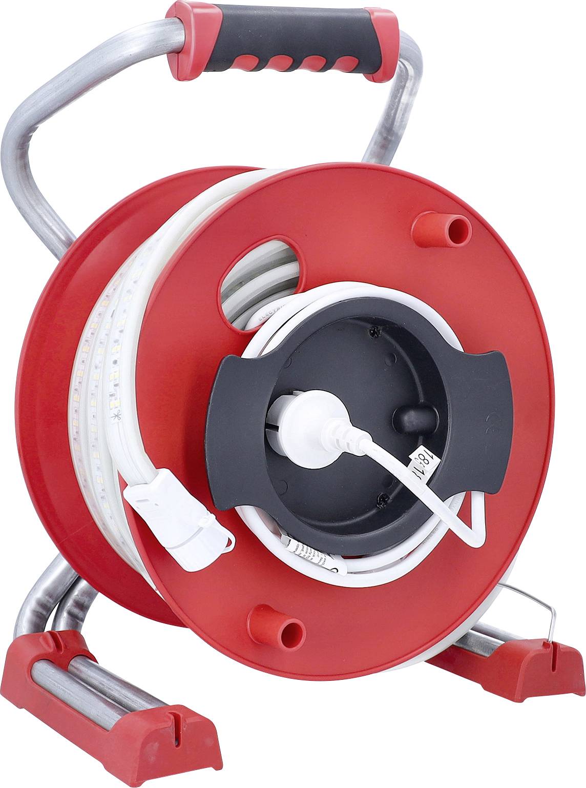 AS Schwabe 46734 LED-Lichtbandtrommel EEK: E (A - G) mit Stecker 230 V 25 m Naturweiß 1 St.