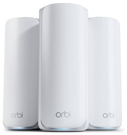 Ein Origami-Vogel mit blauem und rotem Blumenmuster, aus Dekorationspapier gefaltet.