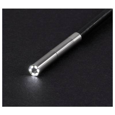 VOLTCRAFT BS-803 Kamera-Kabel Sonden-Ø 3.9 mm 1 m Hochauflösend, LED-Beleuchtung, Schwenkfunktion, Wasserdicht-3