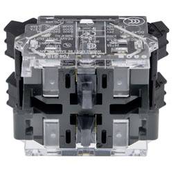 Ein schwarzes und transparentes, quadratisches elektrisches Relais mit Anschlüssen auf jeder Seite, das zur Steuerung von Schaltkreisen in verschiedenen Geräten verwendet wird.