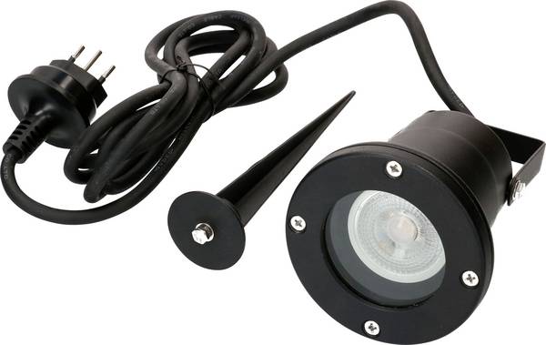 Max Hauri Jupitero 175532 Gartenleuchte GU10 LED   35 W Schwarz
