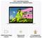 Abbildung zeigt ein Laptop mit einem bunten Bild auf dem Bildschirm. Darunter Details: 13,6" Display, 12MP Kamera, drei Mikrofone, 4-Lautsprecher mit 3D-Audio.