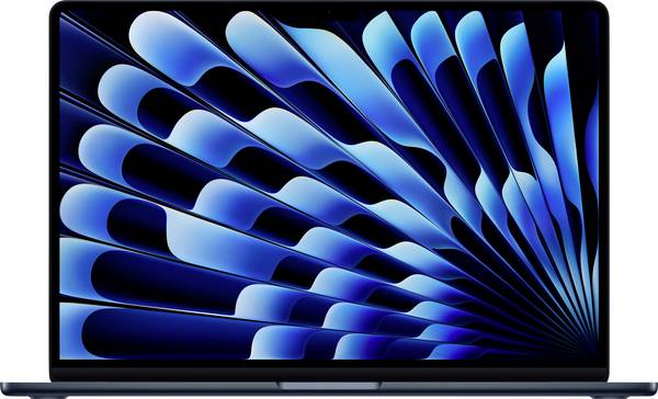 Apple MacBook Air 15 (M5, 2026) 38.9 cm (15.3 Zoll) 16 GB RAM 512 GB SSD 10-Core CPU 10-Core GPU Mitternacht MDVH4D/A
