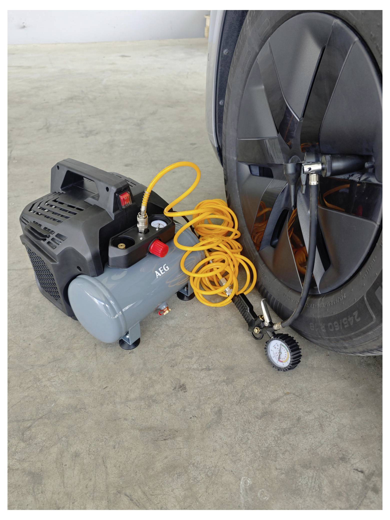 AEG Druckluft-Kompressor AEG KL6 6 l 8 bar-9