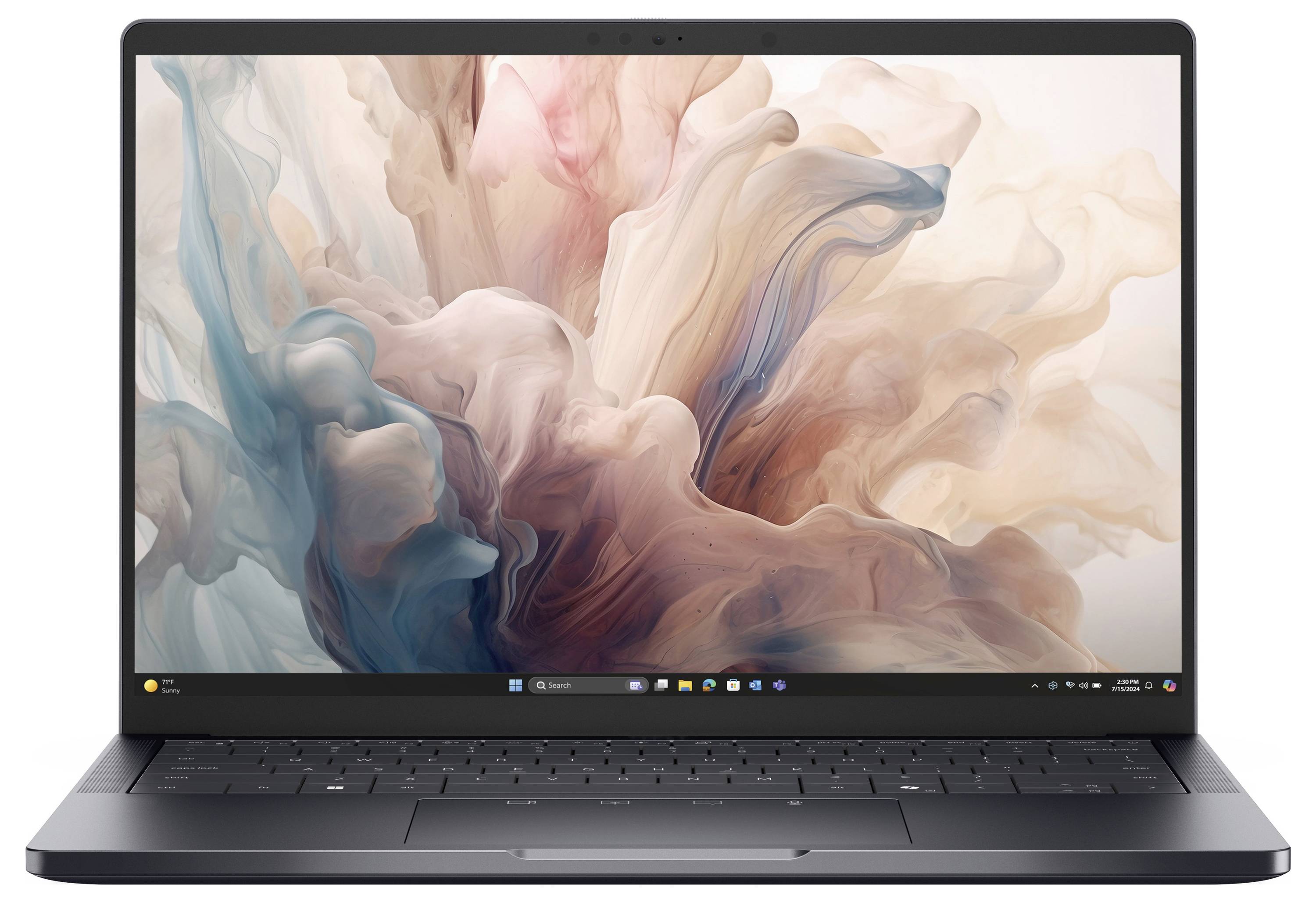 Dell Notebook Pro 14 Premium PA14250 35.6 cm (14 Zoll) QHD+ Intel® Core™ Ultra 7 268V 32 GB RAM 512 GB SSD Deutsch, QWER-1