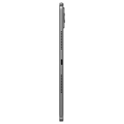 Seitenansicht eines Smartphones, das sein schlankes, metallisches Design mit sichtbarem Kamerabuckel und Lautstärkereglern zeigt.