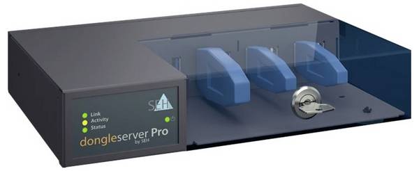 SEH dongleserver Pro - Geräteserver - 1GbE, USB 2.0
