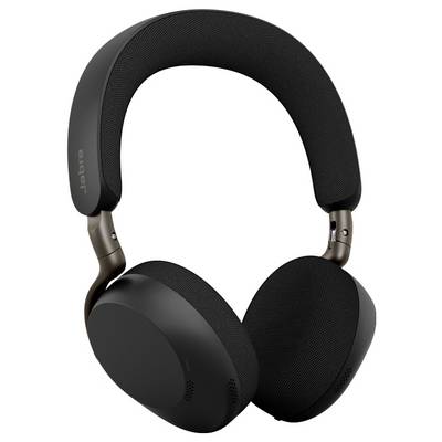 Jabra Jabra Evolve3 75 UC Stereo black mit Lin Over Ear Headset Bluetooth® Stereo Schwarz Noise Cancelling Telefon-1