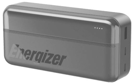 'Rückansicht eines kompakten schwarzen Computergehäuses mit verschiedenen Anschlüssen: USB 2.0, 2,5G Ethernet, USB 3.0, 10G USB, zwei DisplayPorts, HDMI und DCIN.'