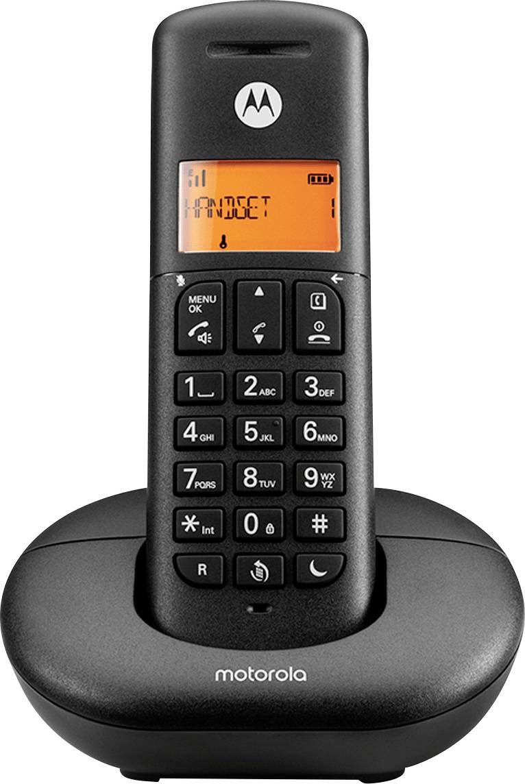 Motorola DECT Phone Schwarz