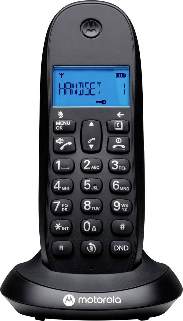 Motorola DECT Phone DECT Mobilteil Schwarz